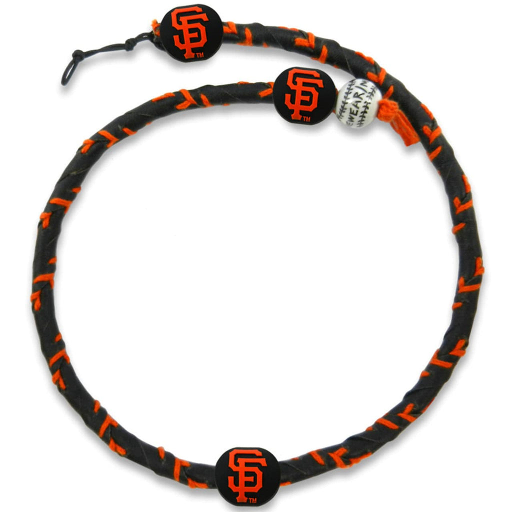 San Francisco Giants San Francisco Giants Necklace Team Color Frozen Rope Baseball CO 844214042179