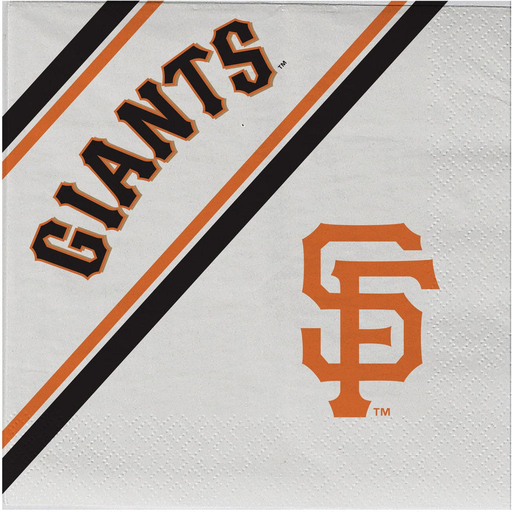 Paper Napkins Disposable San Francisco Giants Paper Napkins Disposable 094131040028