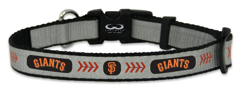 San Francisco Giants San Francisco Giants Pet Collar Reflective Baseball Size Small CO 844214059665