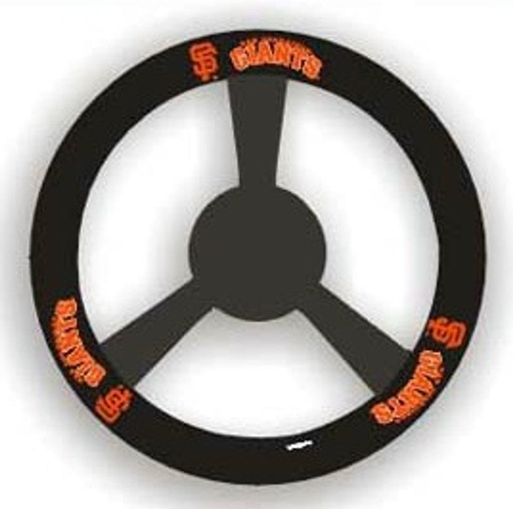 San Francisco Giants San Francisco Giants Steering Wheel Cover Leather CO 023245681261