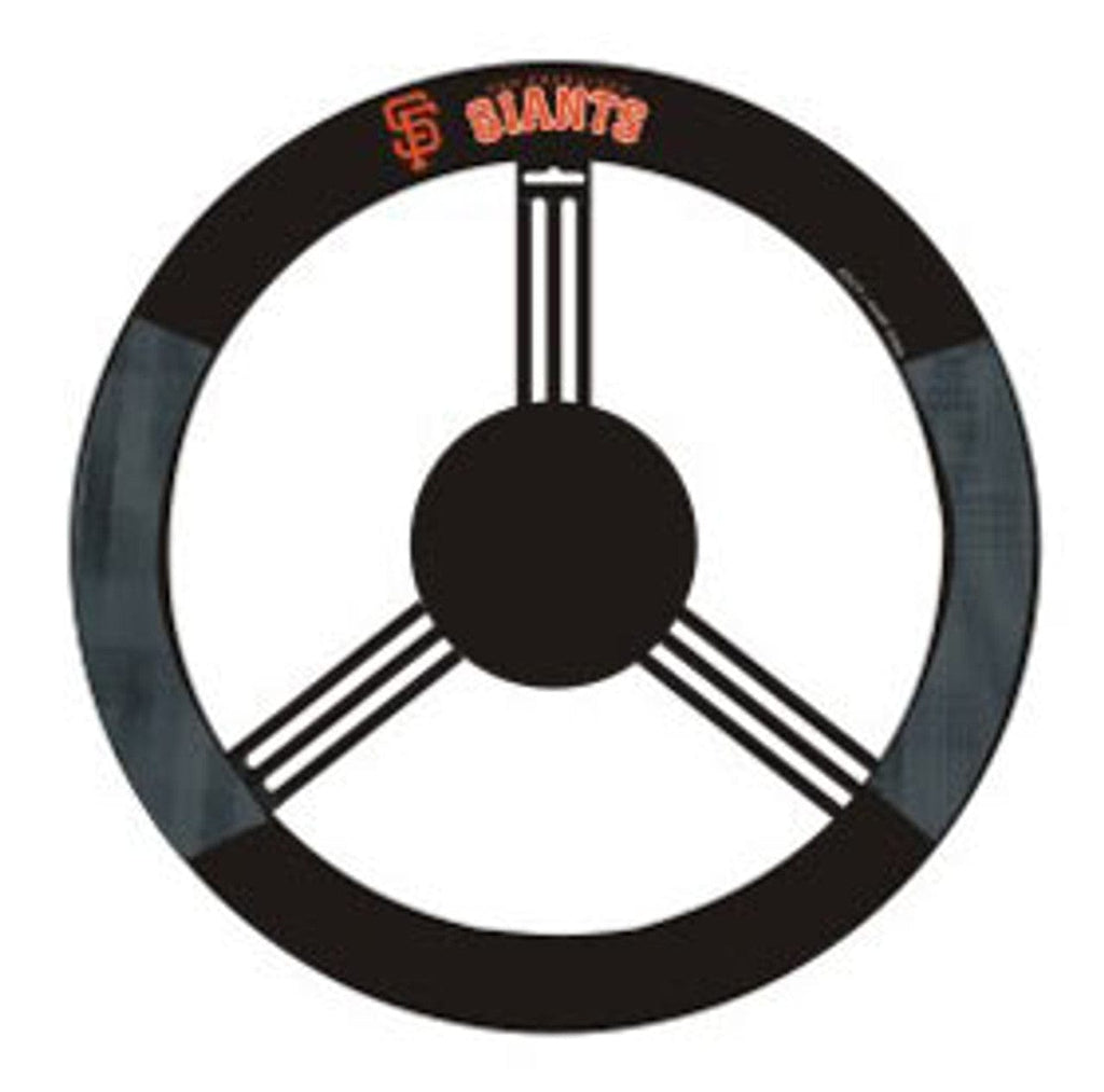 San Francisco Giants San Francisco Giants Steering Wheel Cover Mesh Style CO 023245685269