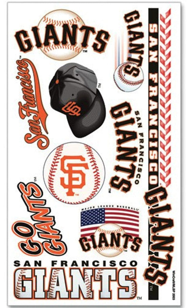 Tattoos Temporary San Francisco Giants Temporary Tattoos 032085147783