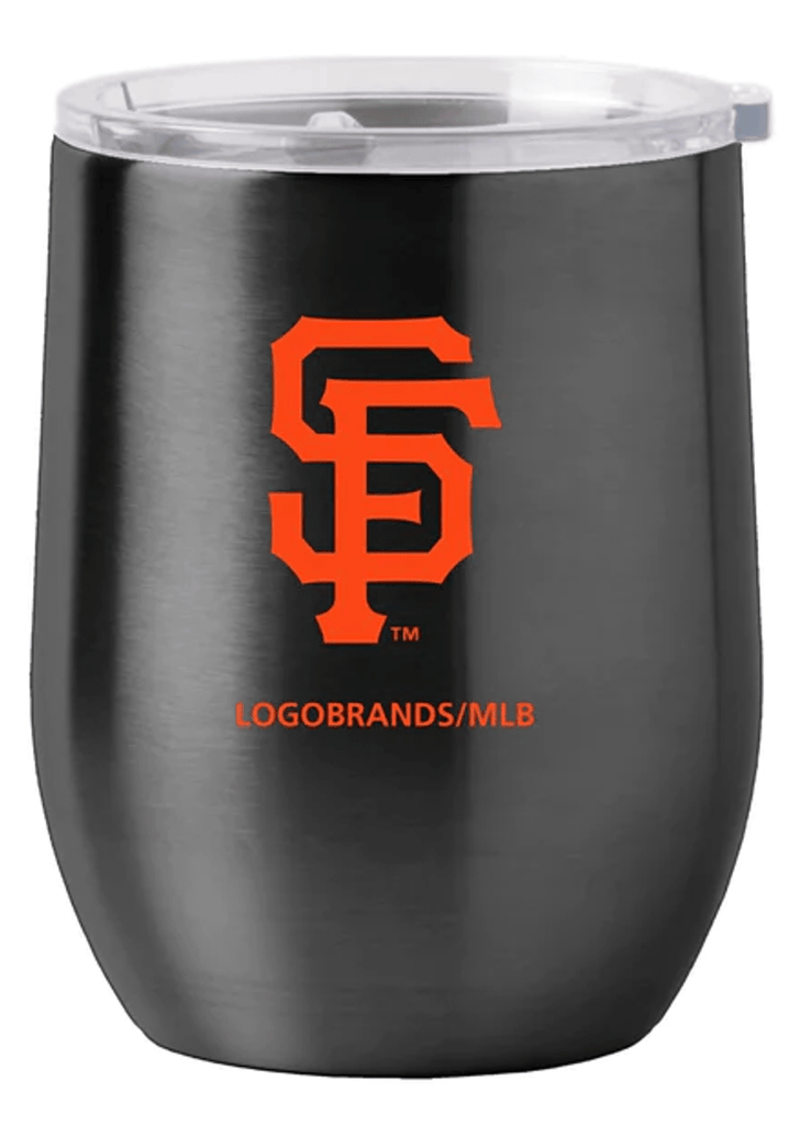 Drinkware San Francisco Giants Travel Tumbler 16oz Stainless Steel Curved 806293812579
