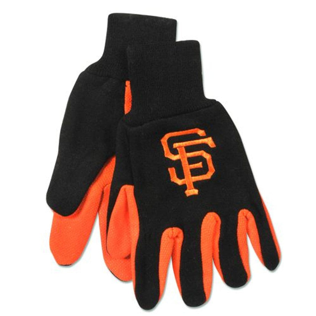 Gloves San Francisco Giants Two Tone Gloves - Adult Size - Special Order 099606940810