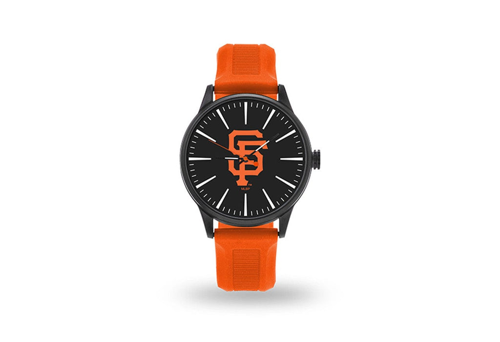 Watches Cheer Style San Francisco Giants Watch Men's Cheer Style with Orange Watch Band 767345419736