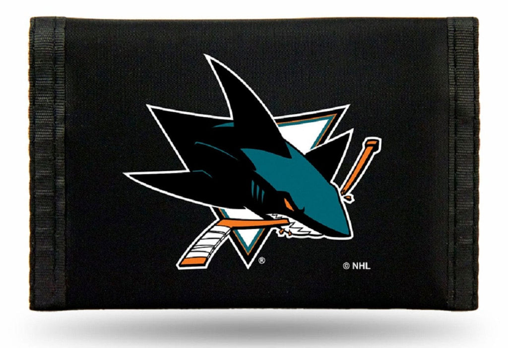 Wallet Nylon Trifold San Jose Sharks Wallet Nylon Trifold 024994992158