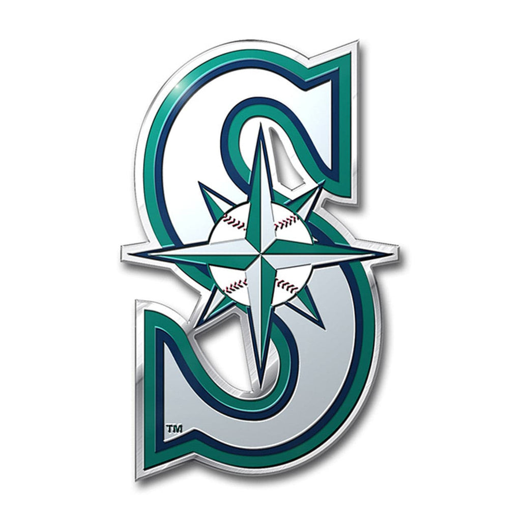 Auto Emblem Color Seattle Mariners Auto Emblem - Color 681620631265