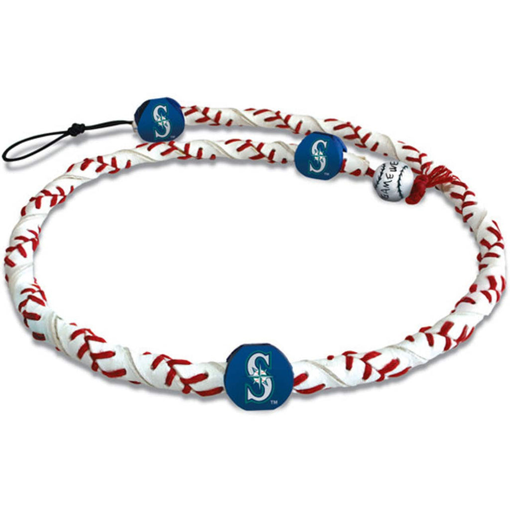 Seattle Mariners Seattle Mariners Classic Frozen Rope Baseball Necklace  CO 844214025356