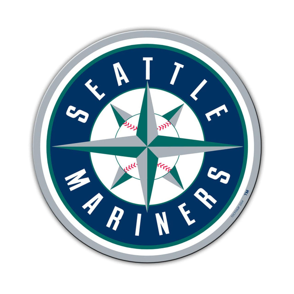 Seattle Mariners Seattle Mariners Magnet Car Style 12 Inch CO 023245687126