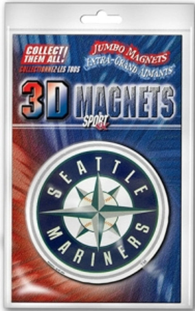 Seattle Mariners Seattle Mariners Magnet Jumbo 3D CO 626551103276