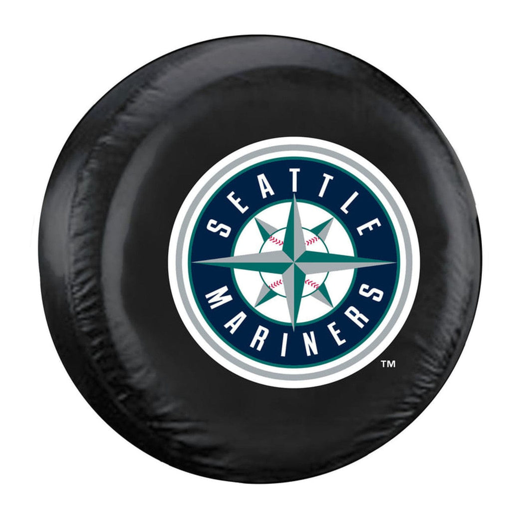 Seattle Mariners Seattle Mariners Tire Cover Standard Size Alternate Logo CO 023245684316