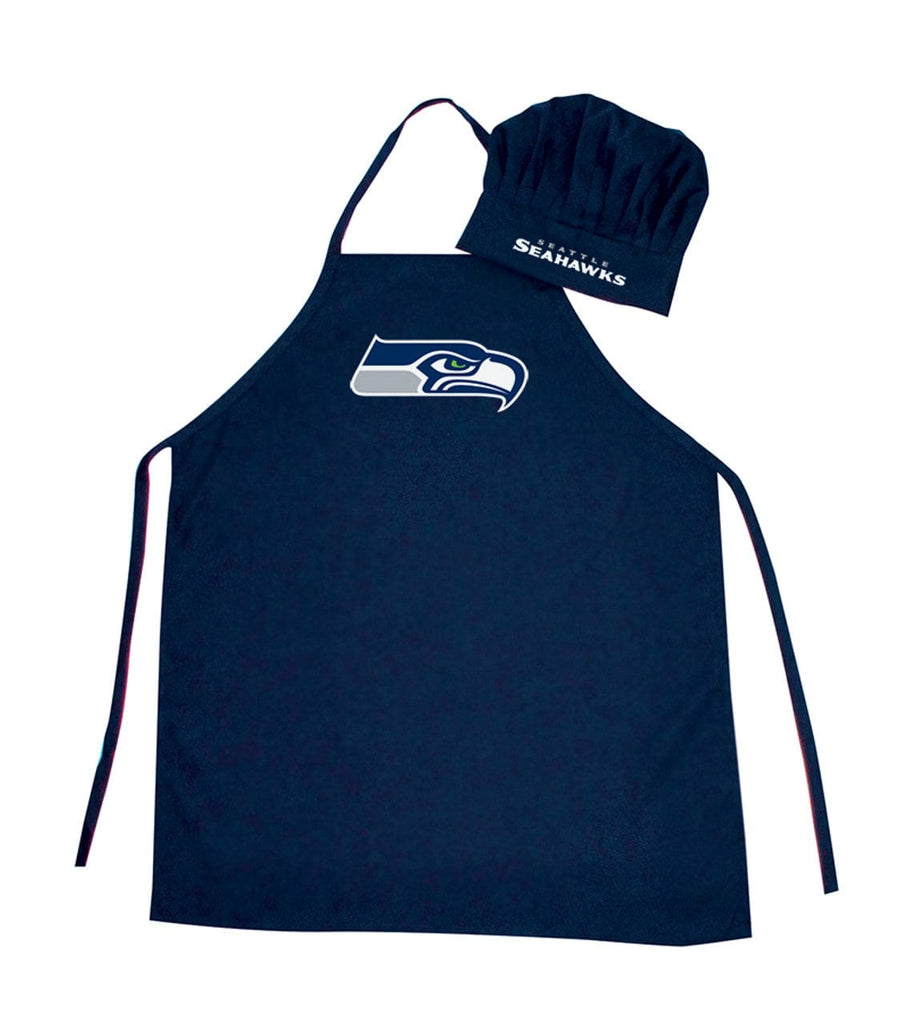 Apron and Chef Hat Set Seattle Seahawks Apron and Chef Hat Set 657175240863