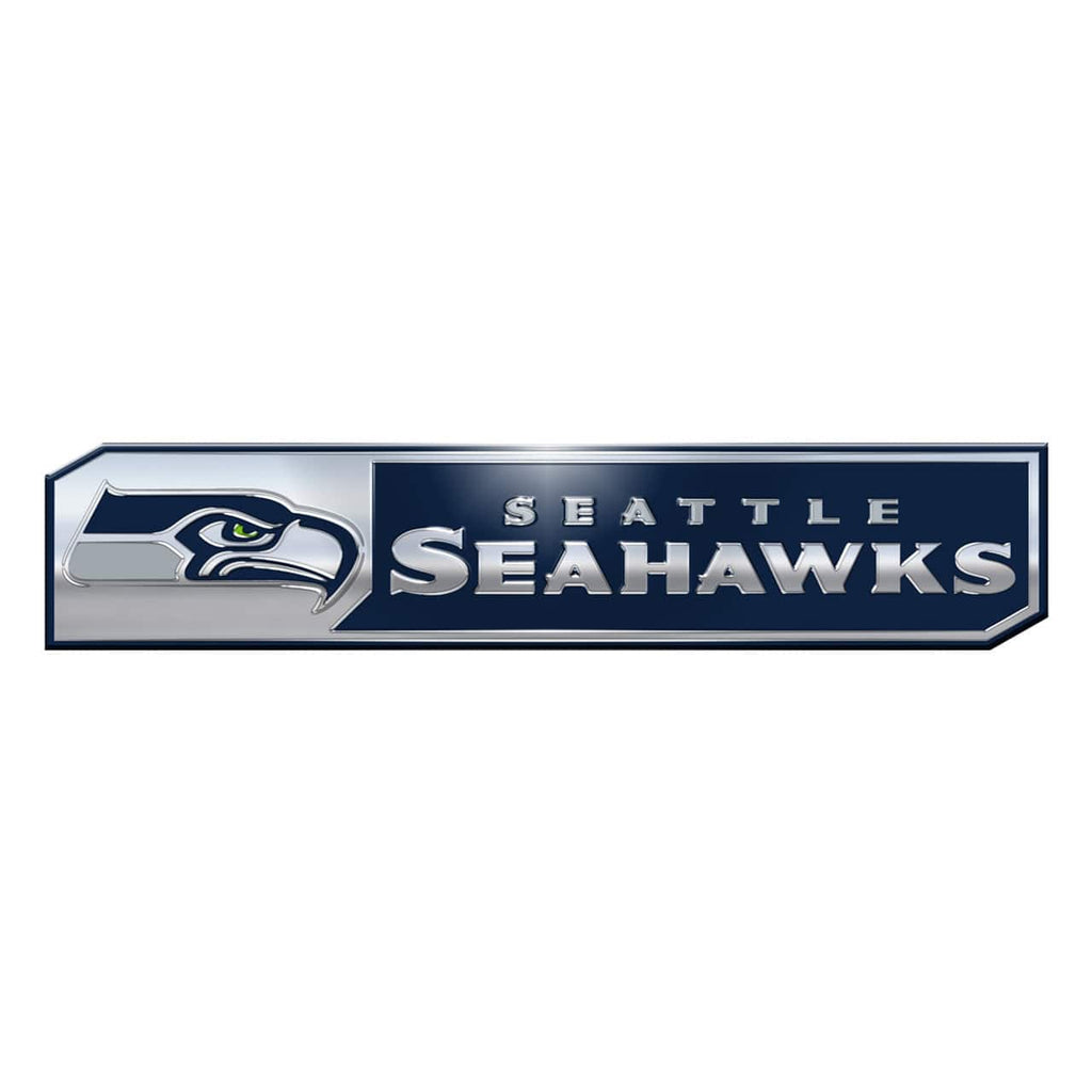 Auto Emblem Color Seattle Seahawks Auto Emblem Truck Edition 2 Pack 681620293272