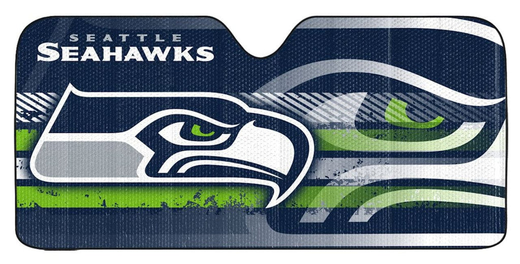 Auto Sun Shade Seattle Seahawks Auto Sun Shade - 59"x27" 681620801279