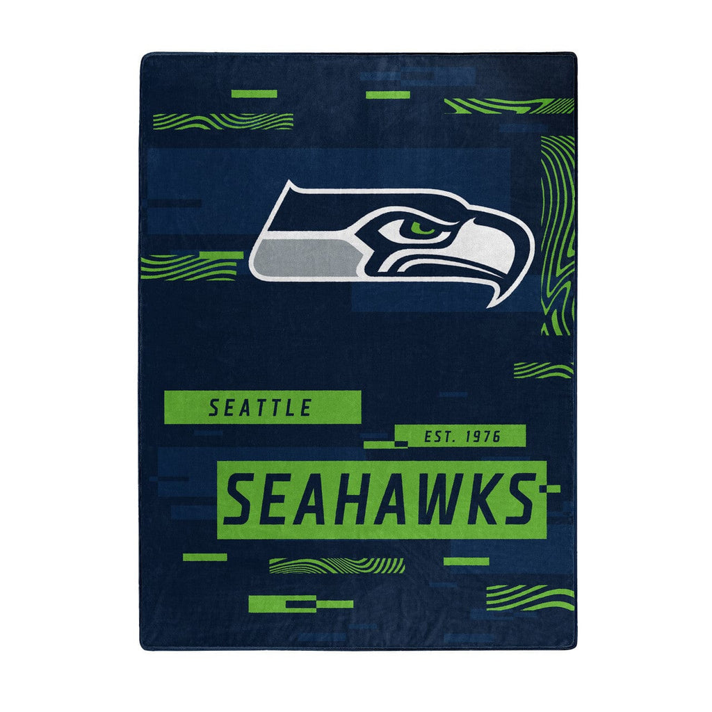 Blankets Seattle Seahawks Blanket 60x80 Raschel Digitize Design 190604333502