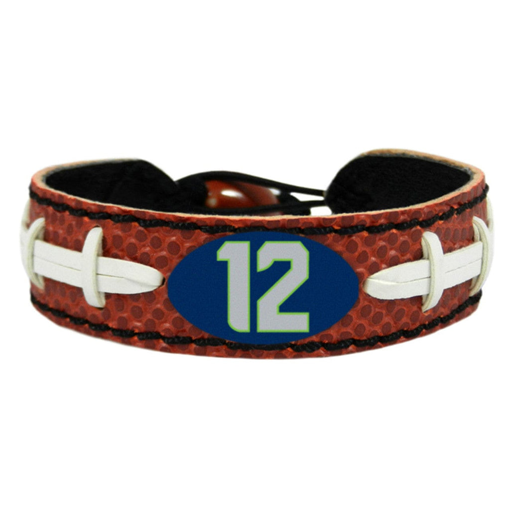 Seattle Seahawks Seattle Seahawks Bracelet Classic Football 12th Man Design CO 814428020379