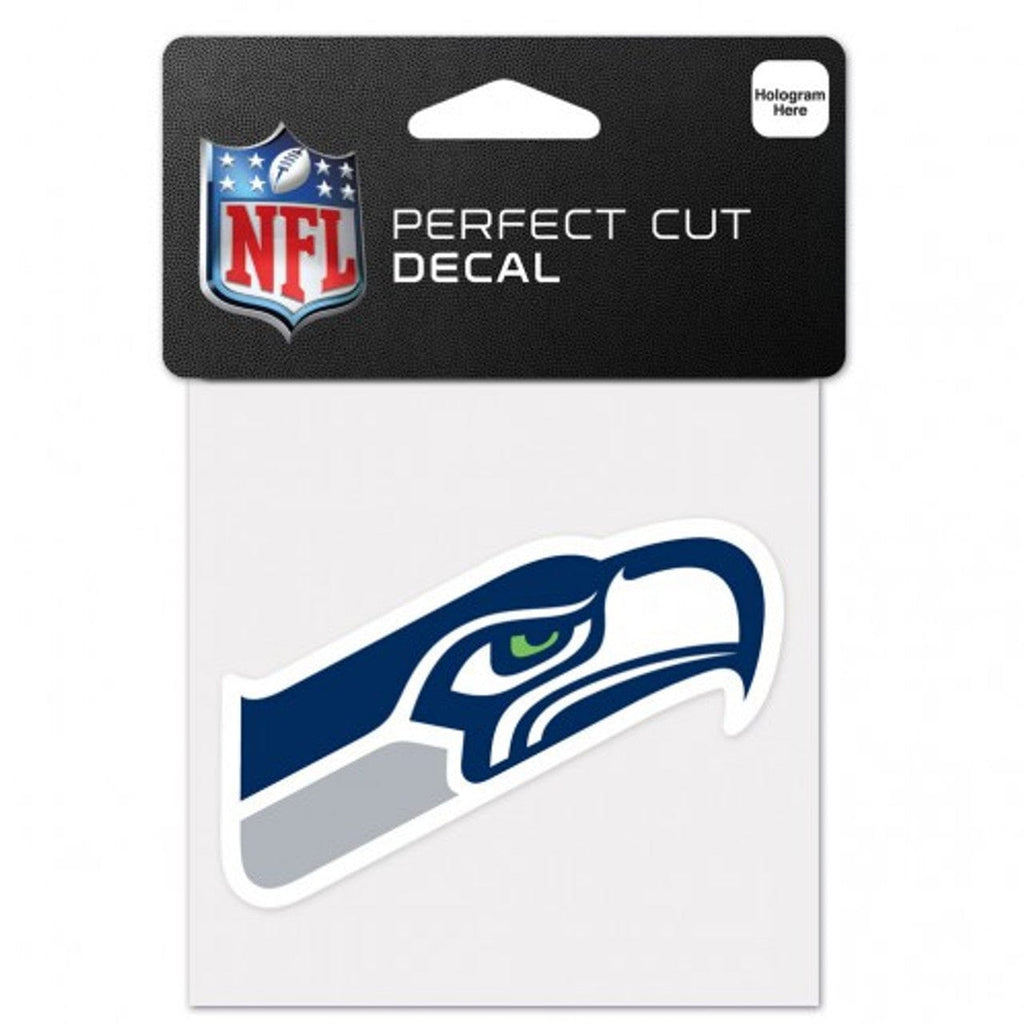 Decal 4x4 Perfect Cut Color Seattle Seahawks Decal 4x4 Perfect Cut Color 032085630803