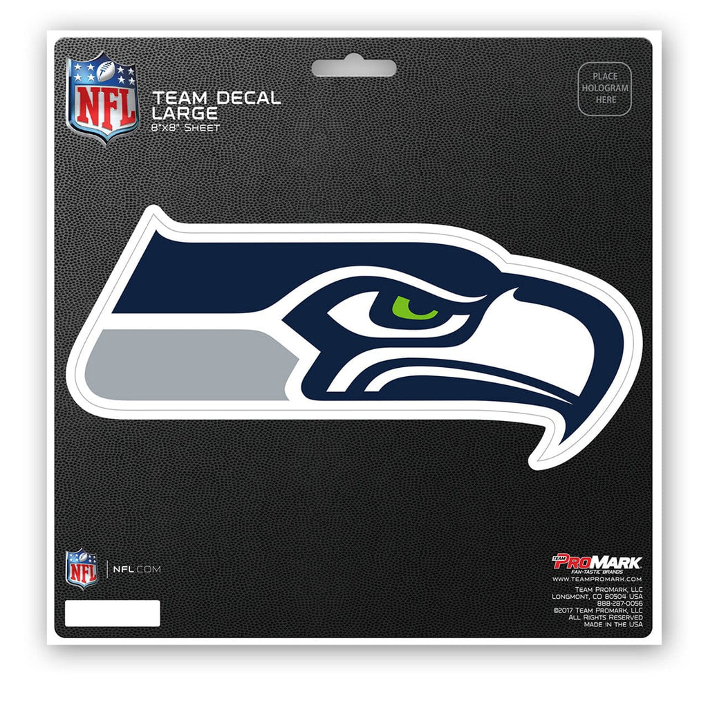 Decal 8x8 Die Cut Seattle Seahawks Decal 8x8 Die Cut 681620292275