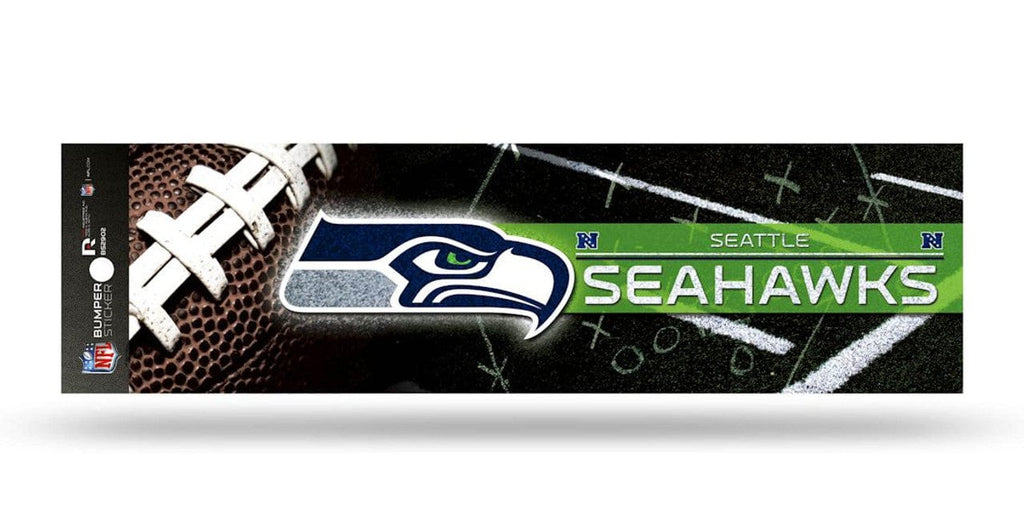 Decal Bumper Sticker Glitter Seattle Seahawks Decal Bumper Sticker Glitter 094746827564