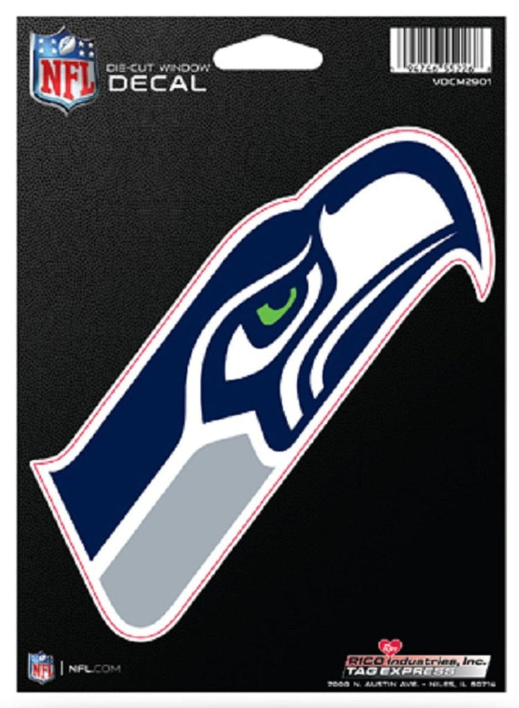 Decals Misc. Seattle Seahawks Decal Die-Cut Medium - Special Order 094746552268