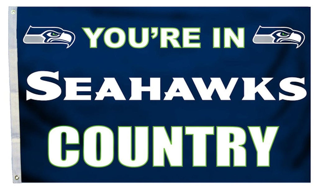 Flag 3x5 Seattle Seahawks Flag 3x5 Country - Special Order 023245941143