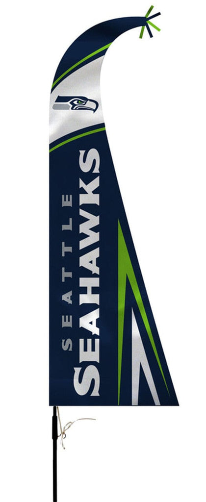 Seattle Seahawks Seattle Seahawks Flag Premium Feather Style CO 023245926140