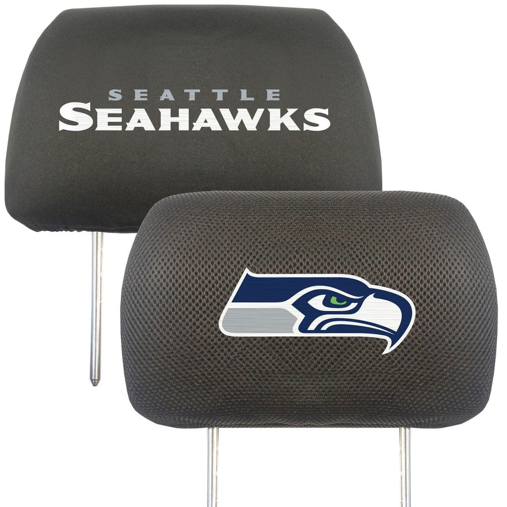 Auto Headrest Covers Seattle Seahawks Headrest Covers FanMats 842989025151