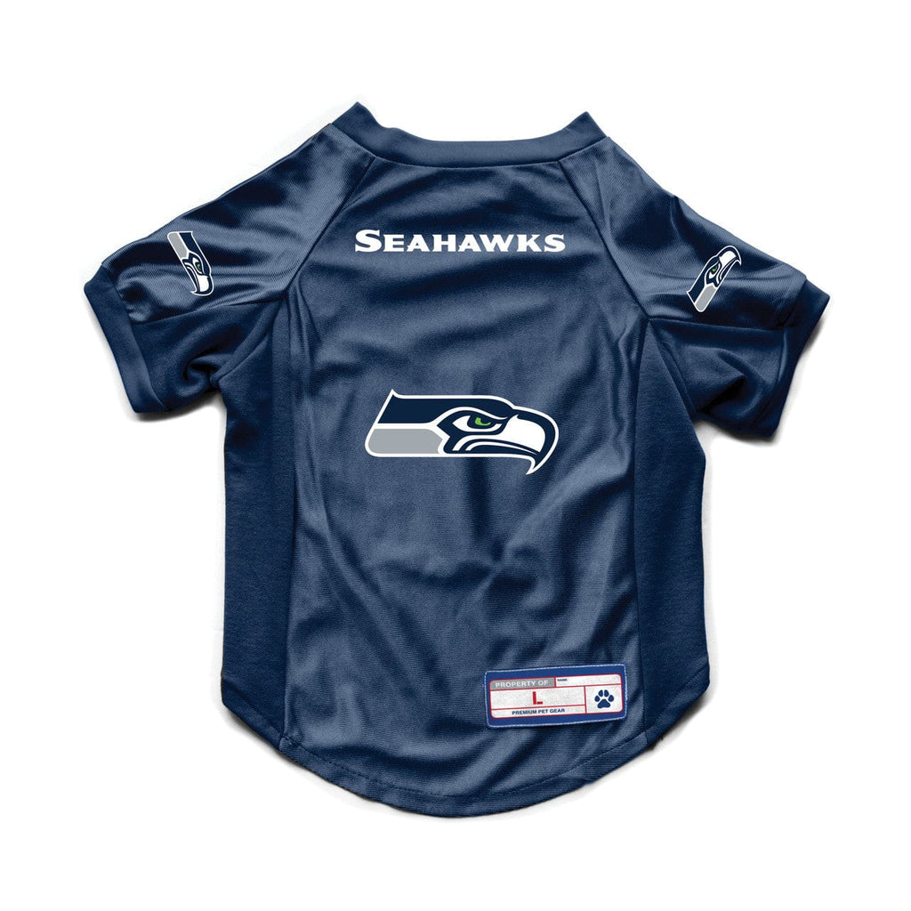 Pet Jerseys Seattle Seahawks Pet Jersey Stretch Size M 686699639150