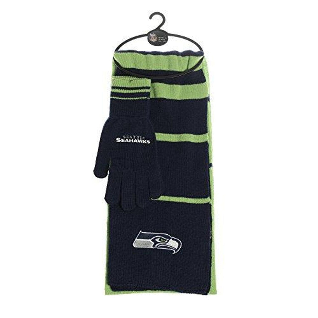 Scarf & Glove Gift Set Seattle Seahawks Scarf and Glove Gift Set 686699995539