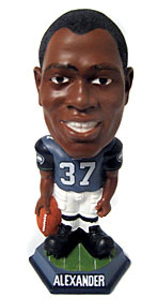 Seattle Seahawks Seattle Seahawks Shaun Alexander Forever Collectibles Knucklehead Bobblehead CO 681329644108