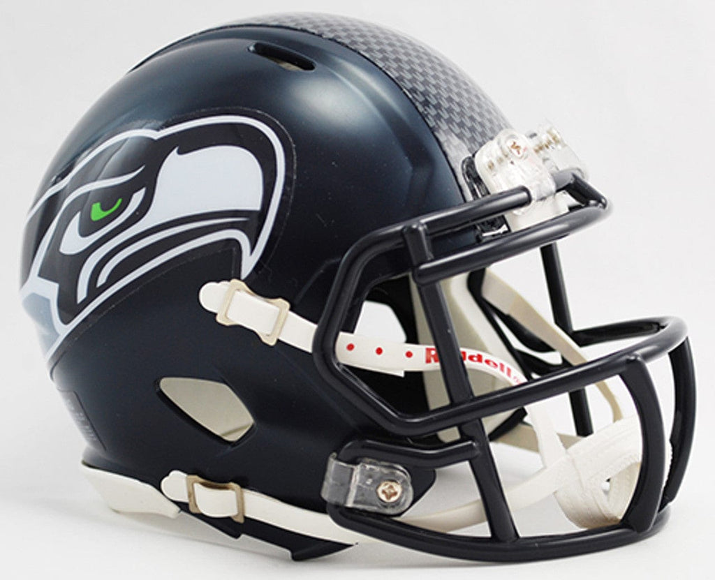 Helmets Mini Speed Seattle Seahawks Speed Mini Helmet 095855991375