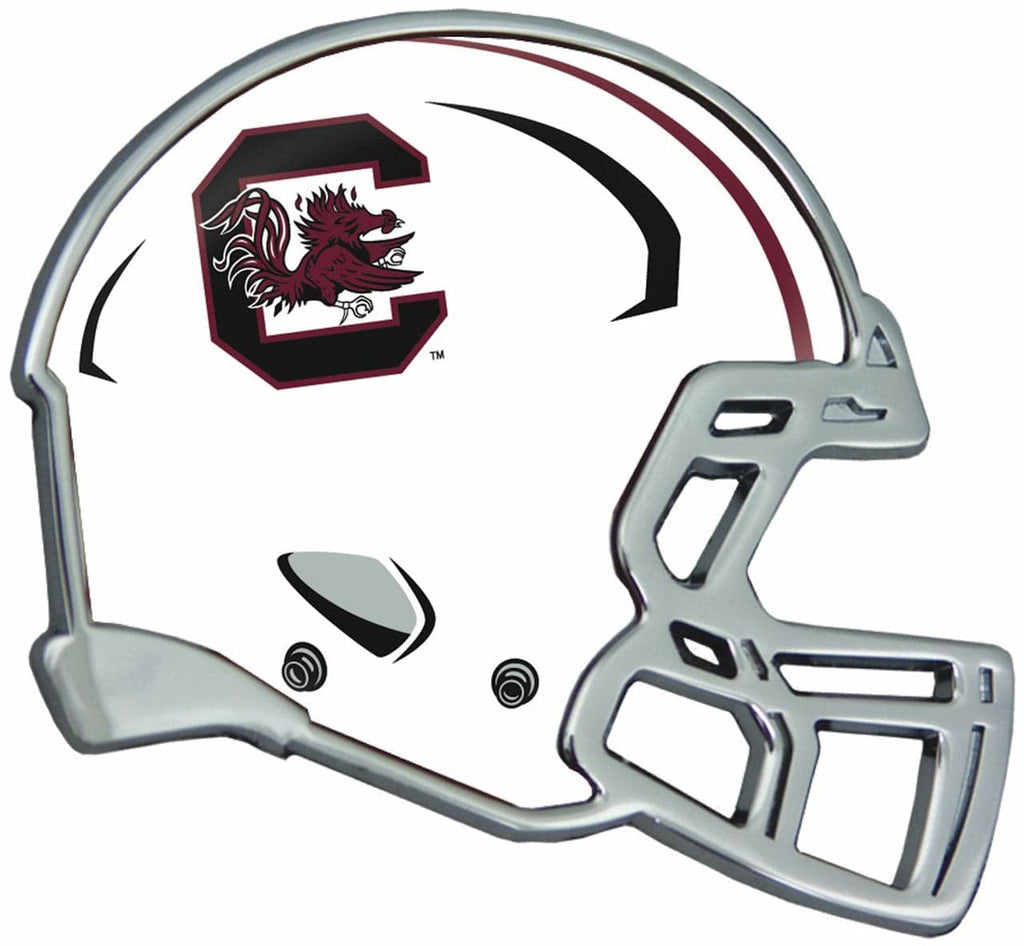 Auto Emblem Color South Carolina Gamecocks Auto Emblem - Helmet 614934436813