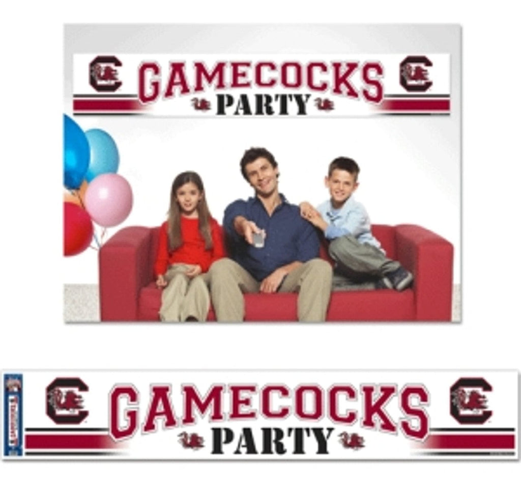 South Carolina Gamecocks South Carolina Gamecocks Banner 12x65 Party Style CO 032085501165