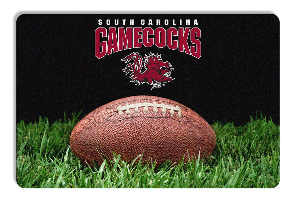 Pet Fan Gear Bowl Mat South Carolina Gamecocks Classic Football Pet Bowl Mat - L 844214071599