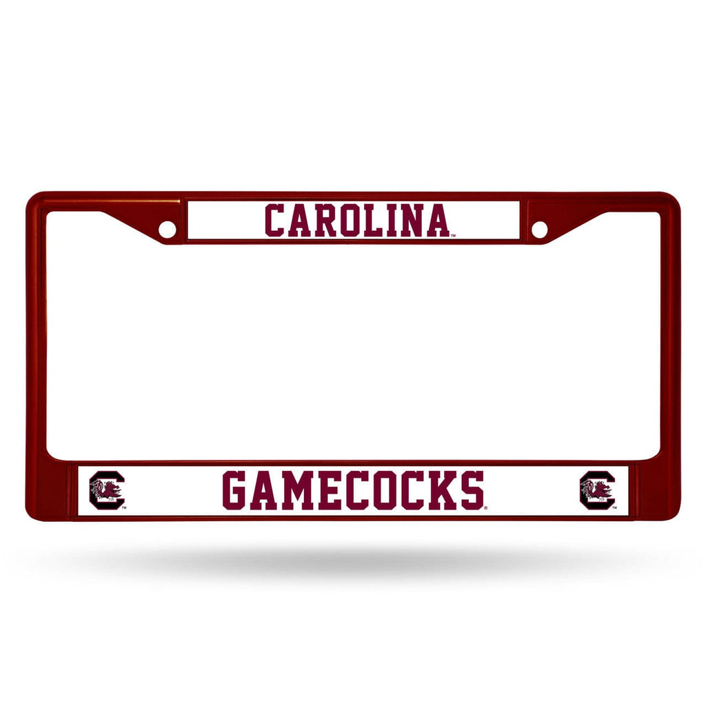 License Frame Metal South Carolina Gamecocks License Plate Frame Metal Maroon - Special Order 094746964733