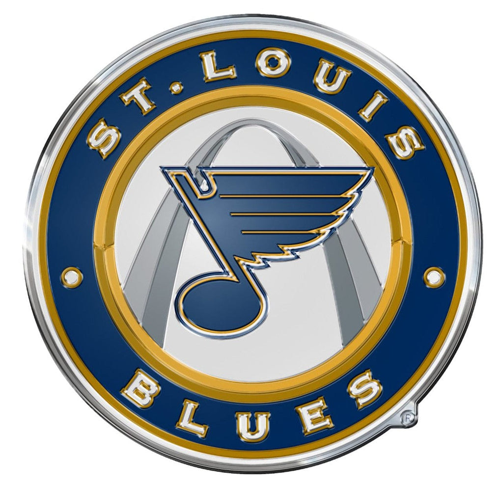 Auto Emblem Color St. Louis Blues Auto Emblem - Color 681620787252