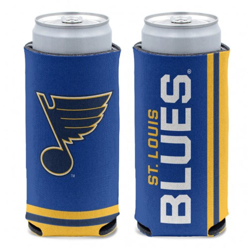 Slim Can Coolers St. Louis Blues Can Cooler Slim Can Design Special Order 194166086623