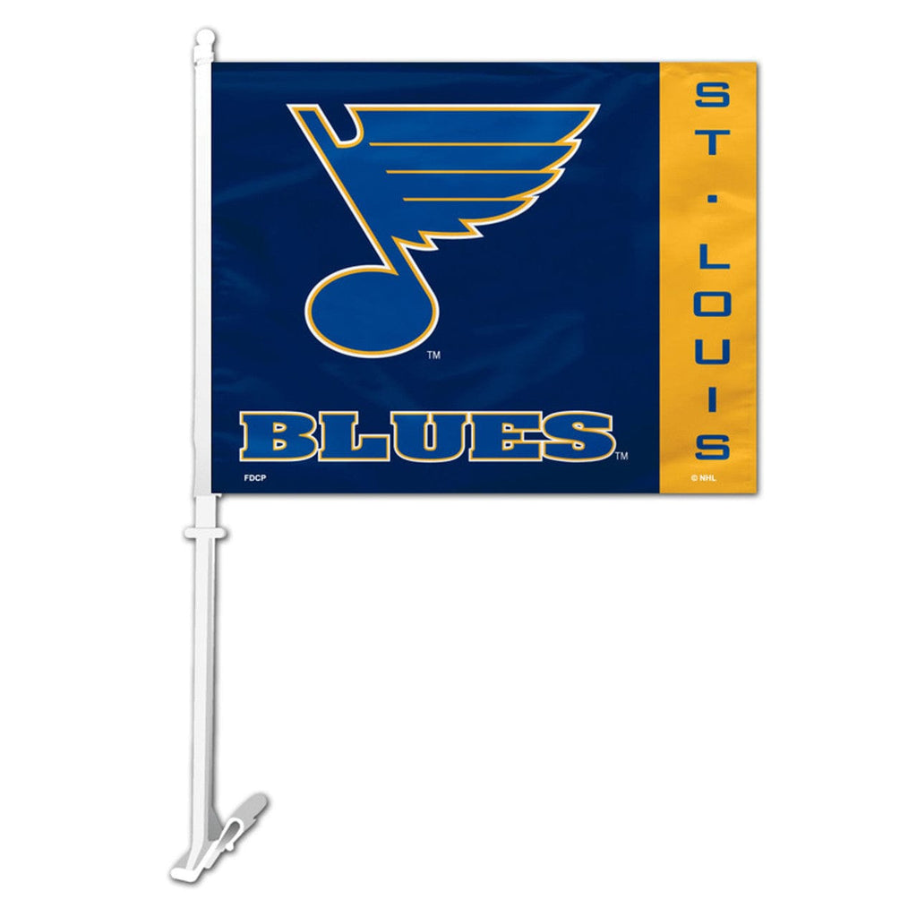 Car Flags St. Louis Blues Flag Car Style - Special Order 023245889179