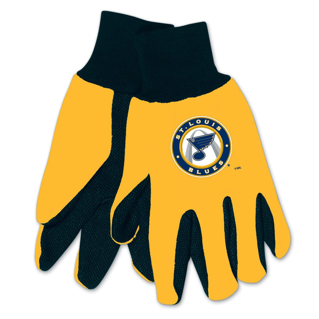 Gloves St. Louis Blues Two Tone Gloves - Adult - Special Order 099606941183