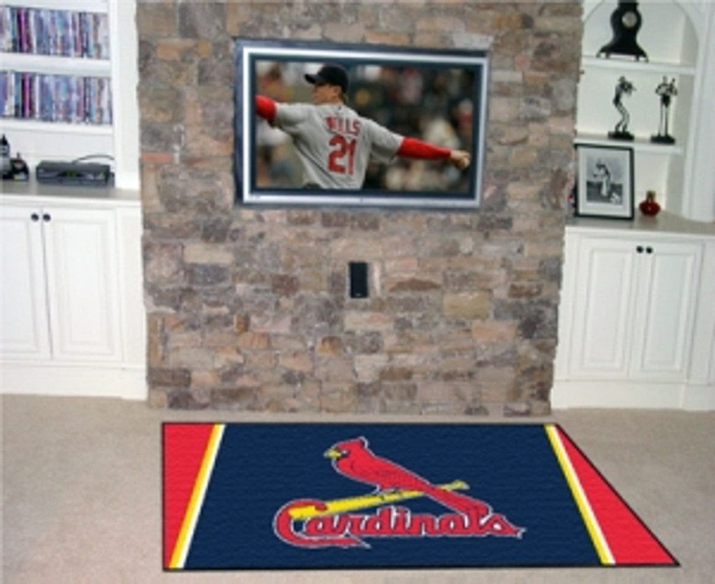 Rug 4x6 St. Louis Cardinals Area Rug - 4'x6' - Special Order 846104070859