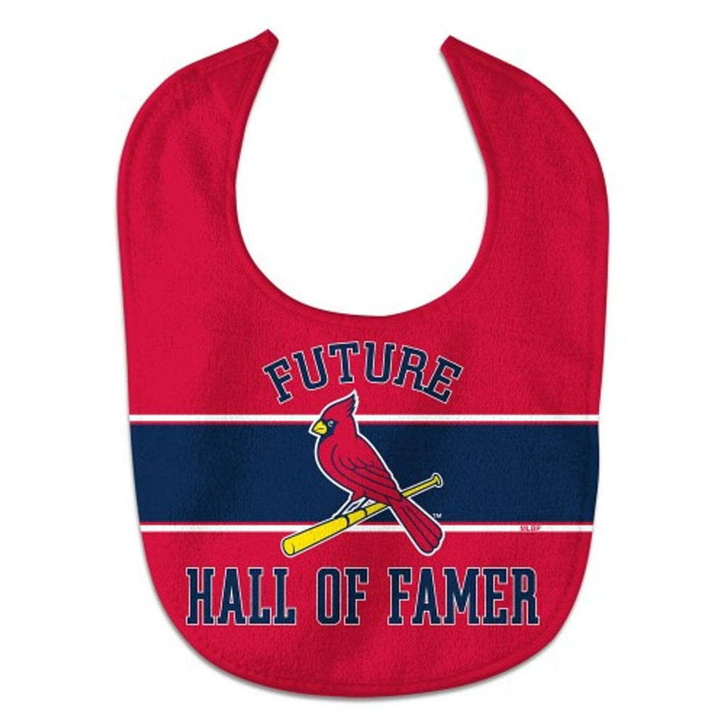 St. Louis Cardinals St. Louis Cardinals Baby Bib All Pro Style Future Hall of Famer 099606197795