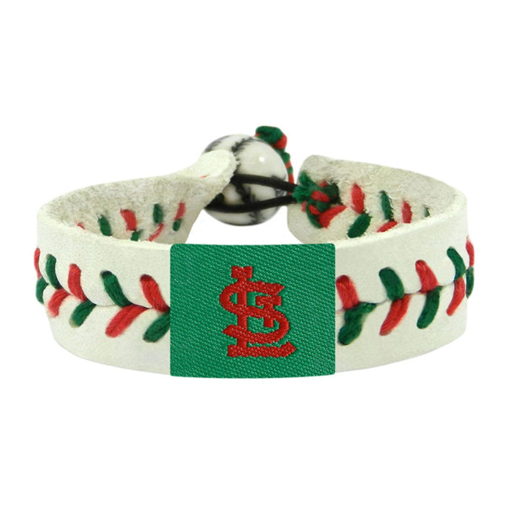 St. Louis Cardinals St. Louis Cardinals Bracelet Baseball Holiday Design CO 877314005225