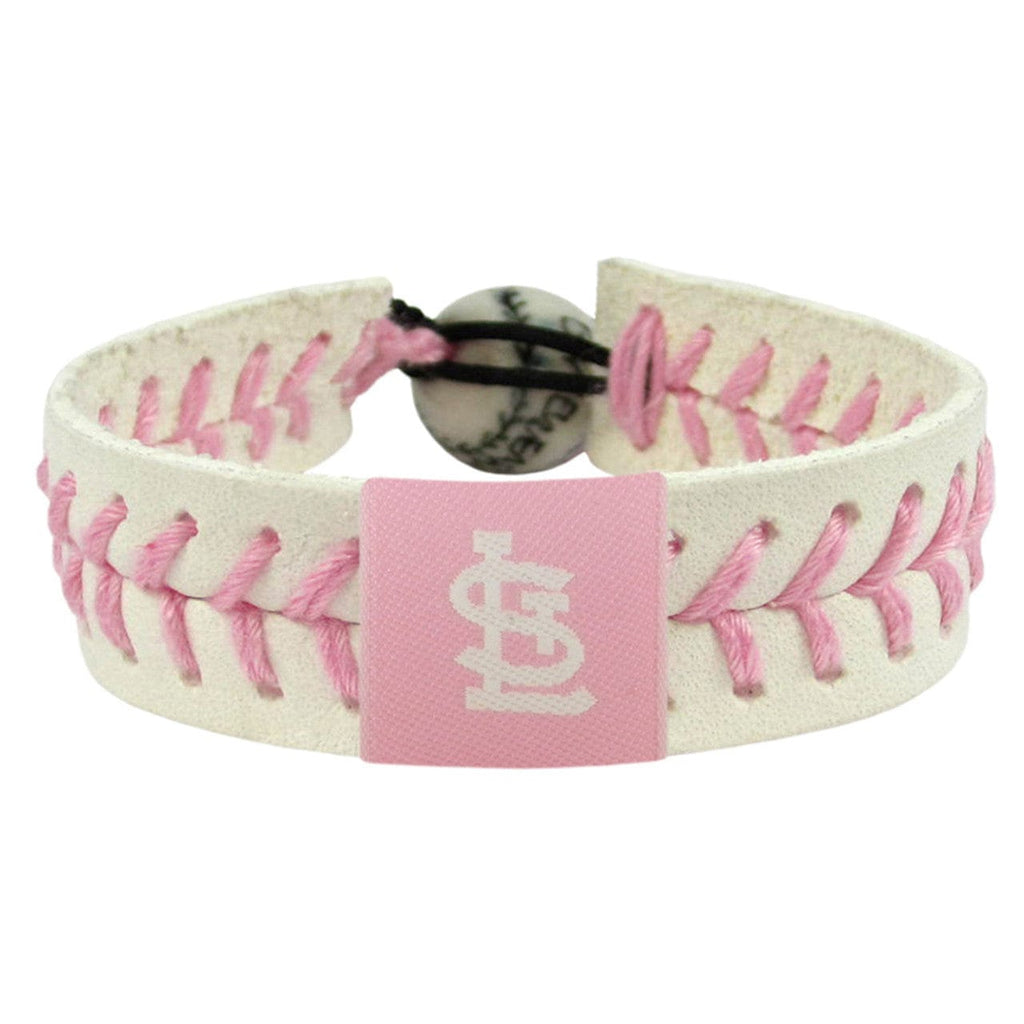 St. Louis Cardinals St. Louis Cardinals Bracelet Baseball Pink CO 852246001606