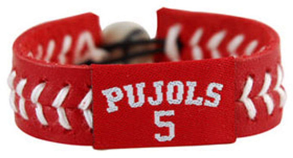 St. Louis Cardinals St. Louis Cardinals Bracelet Team Color Baseball Albert Pujols CO 877314007267