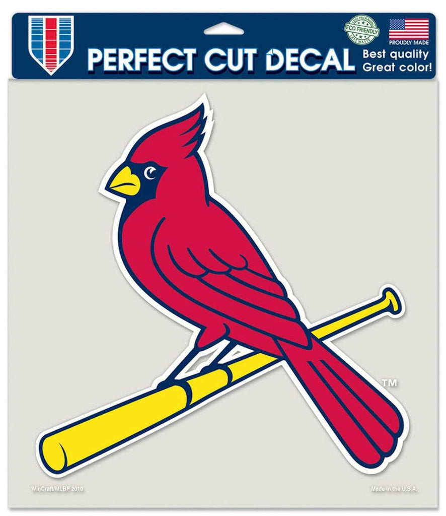 Decal 8x8 Perfect Cut Color St. Louis Cardinals Decal 8x8 Die Cut Color 032085799364
