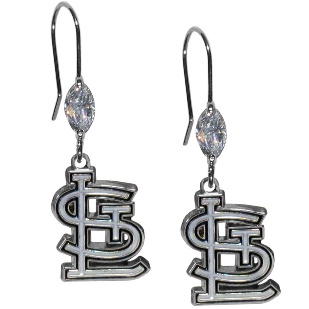St. Louis Cardinals St. Louis Cardinals Earrings Fish Hook Post Style CO 754603337574