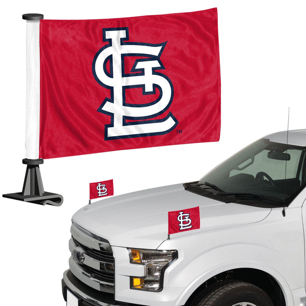 Flags Ambassador St. Louis Cardinals Flag Set 2 Piece Ambassador Style 681620898279