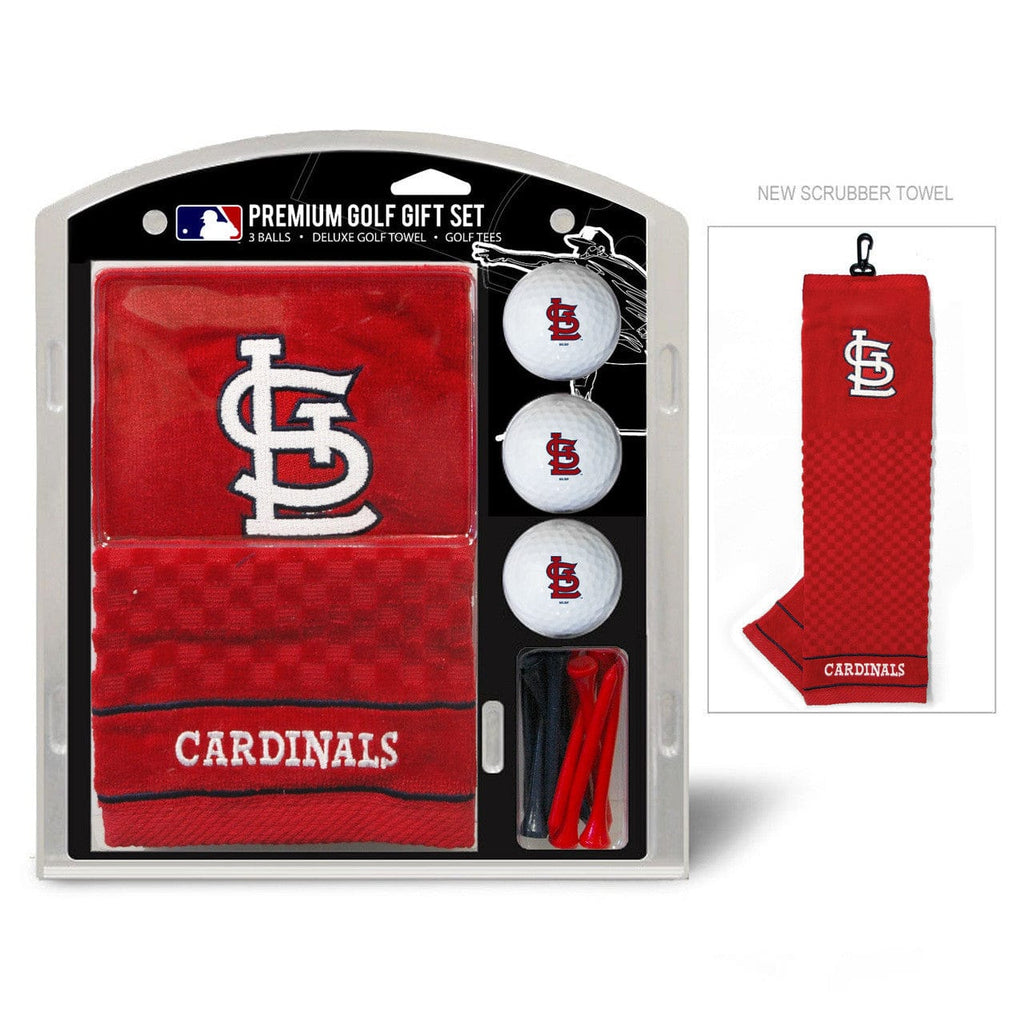 Golf Gift Set with Towel St. Louis Cardinals Golf Gift Set with Embroidered Towel - Special Order 637556975201