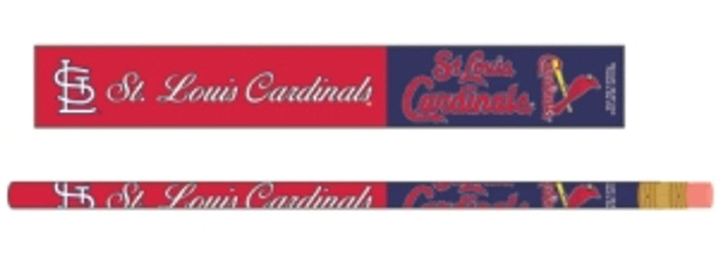 Pencil 6 Pack St. Louis Cardinals Pencil 6 Pack 032085156112