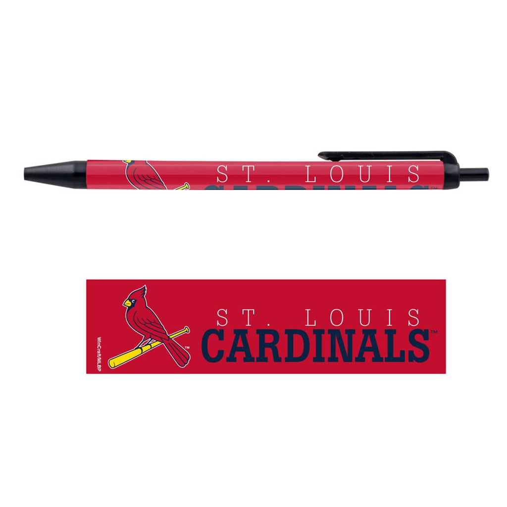 Pens Click Style 5 Pack St. Louis Cardinals Pens 5 Pack 032085657244